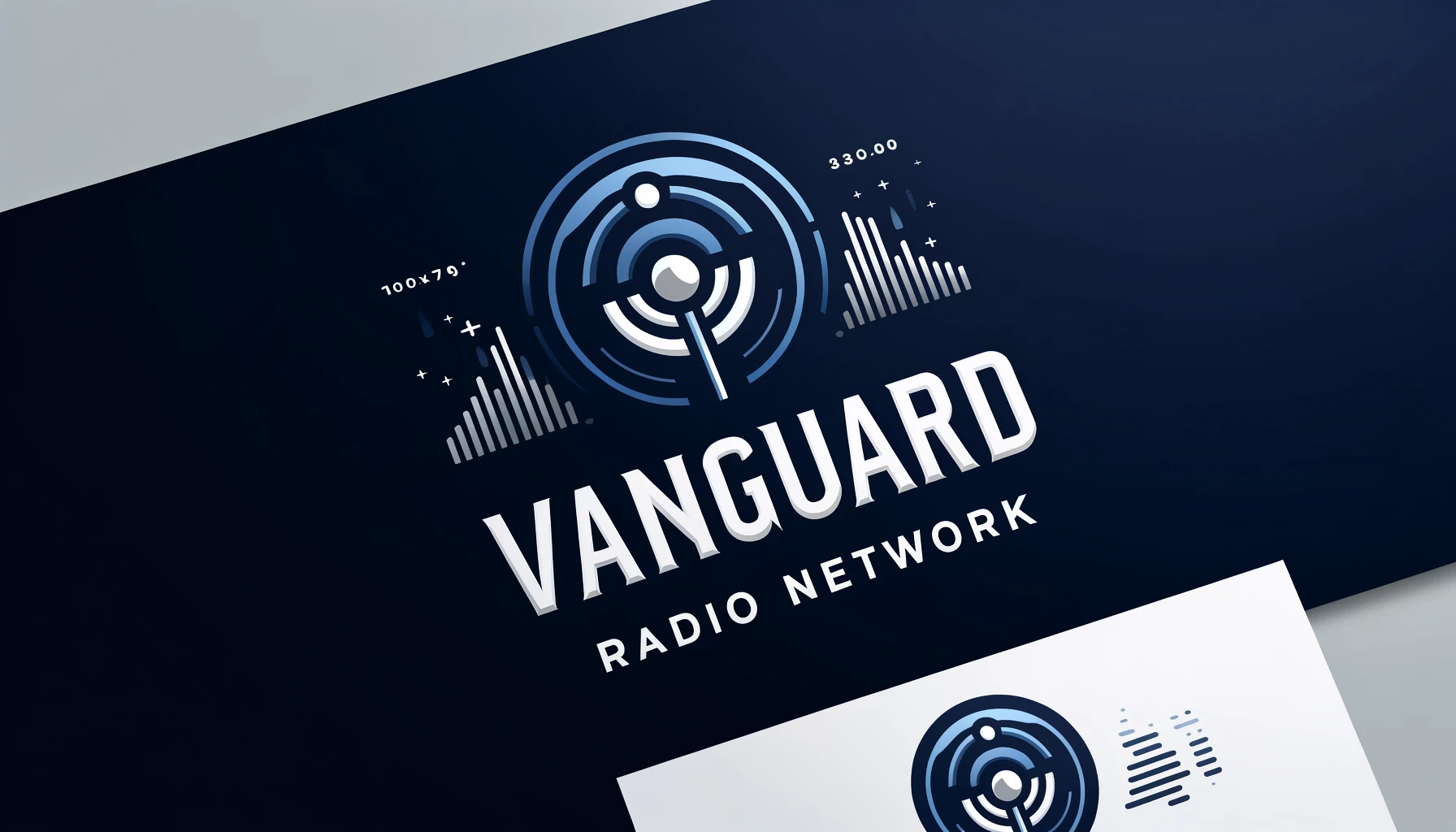 DALL·E 2024-05-05 08.53.20 – Design a sleek and professional logo for ‘Vanguard Radio Network’. The logo should be 3000×750 pixels, suitable for use on a website header or large f